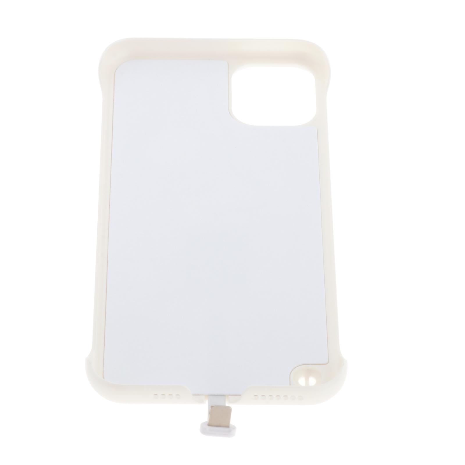 Mobile Phone Case Mixed Warm Cold Light Image Clear for iPhone 12/12 Pro White