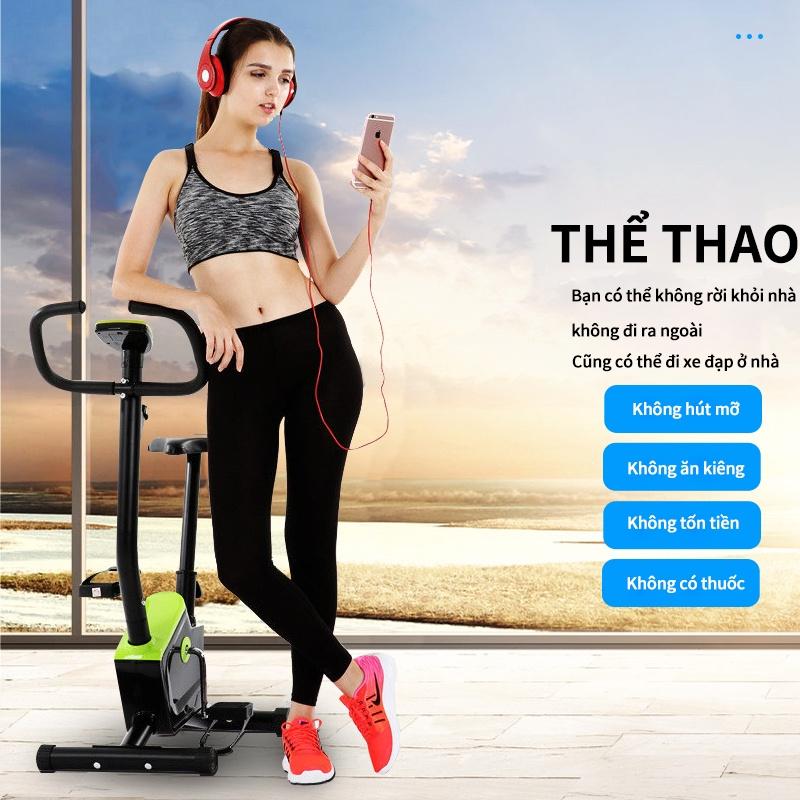 Xe đạp tập thể dục thể thao gym tại nhà  tốc độ + calo + uãng đường+thời gian Dụng cụ thể thao tại nhà sự thích hợp