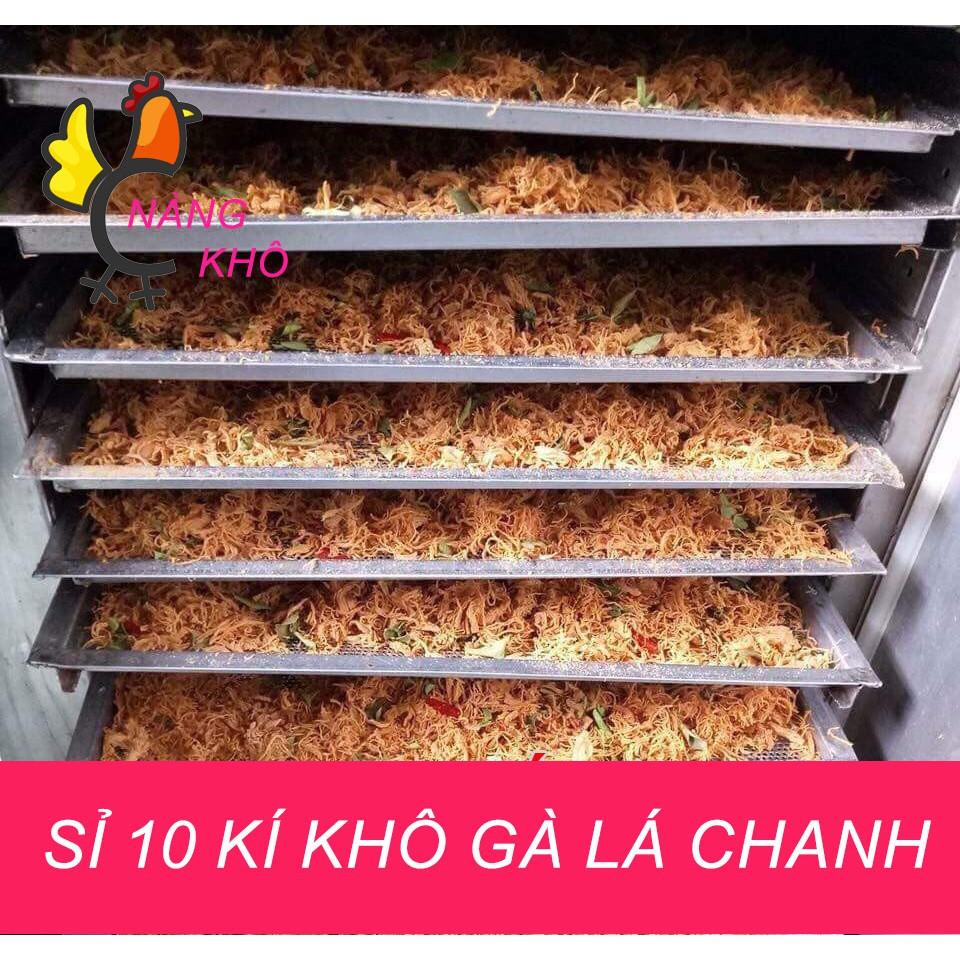 5 KÍ KHÔ GÀ LÁ CHANH + 5 KÍ KHÔ GÀ BƠ TỎI