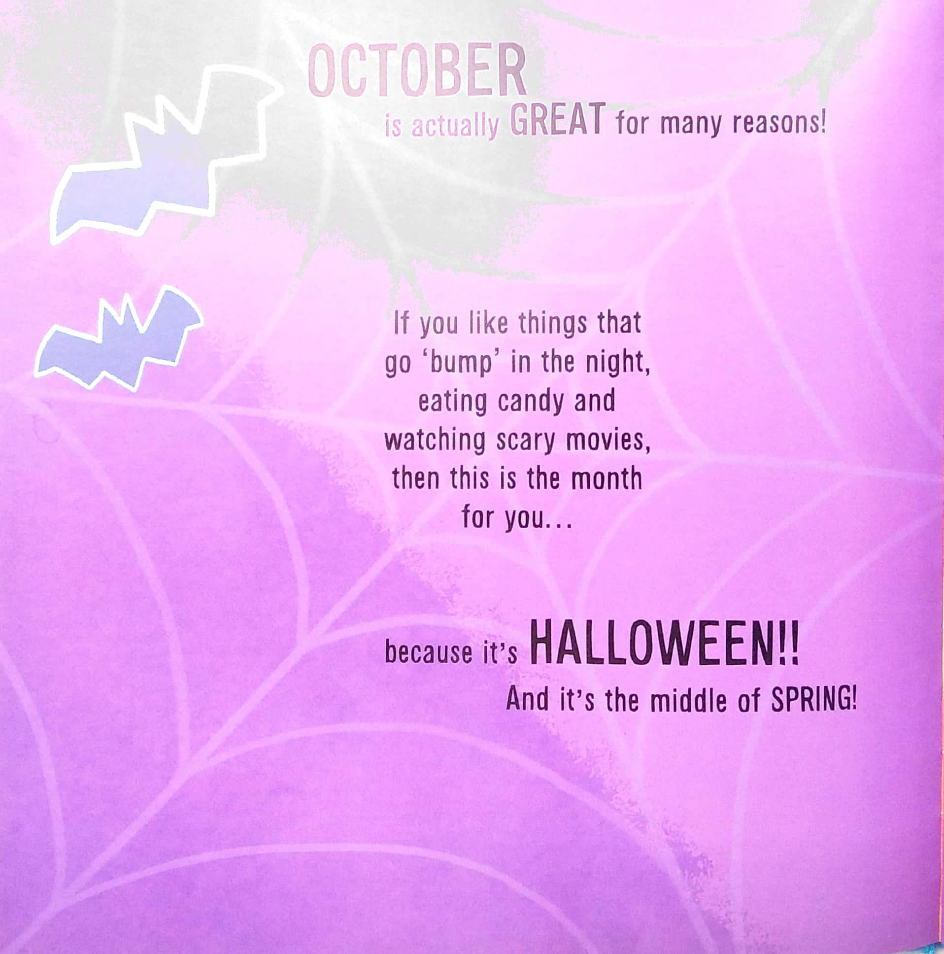 I'm An October Birthday Boy