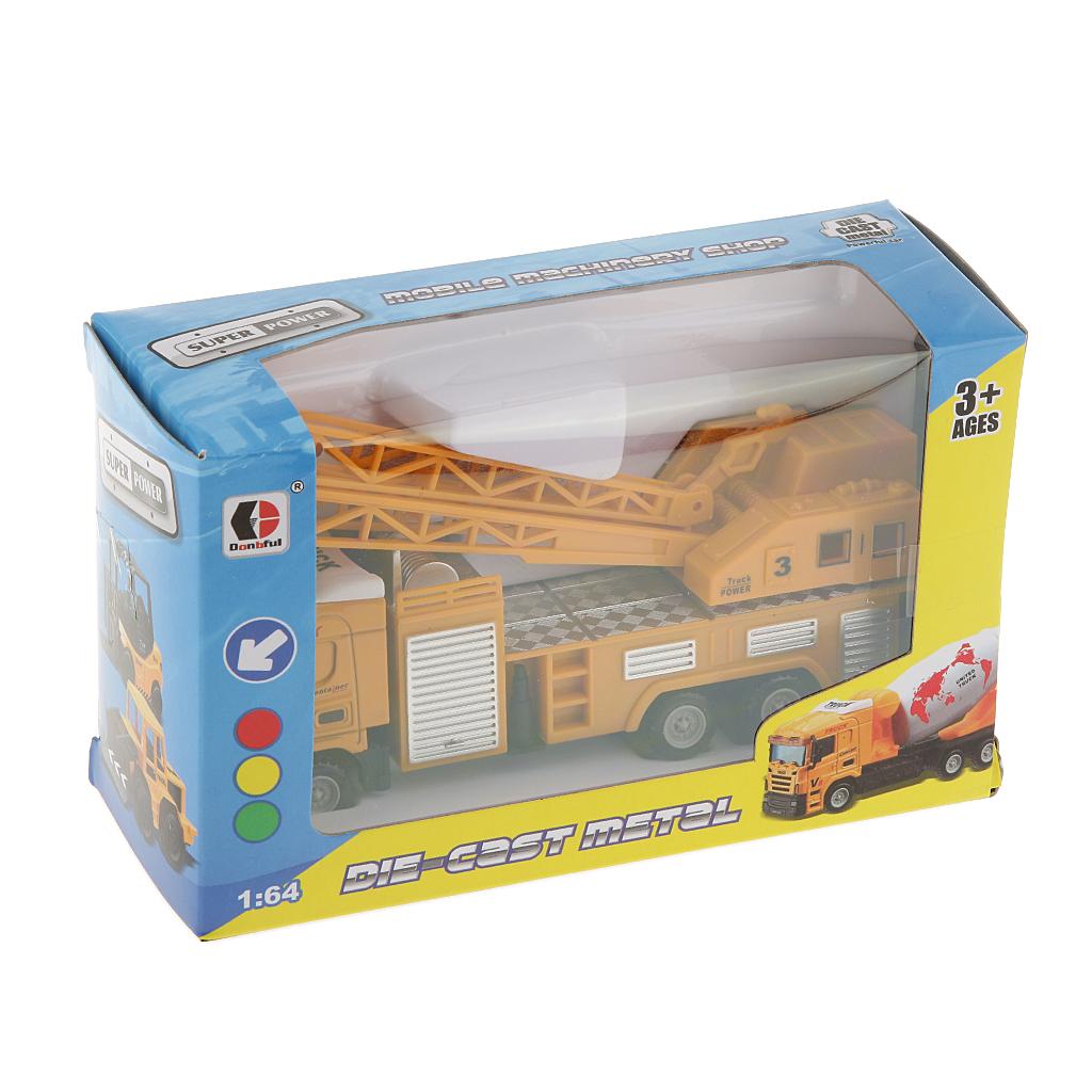 1: 64 Diecast Kỹ Thuật Xây Dựng Xe Tải Xe Mô Hình Đồ Chơi Trẻ Em Quà Tặng