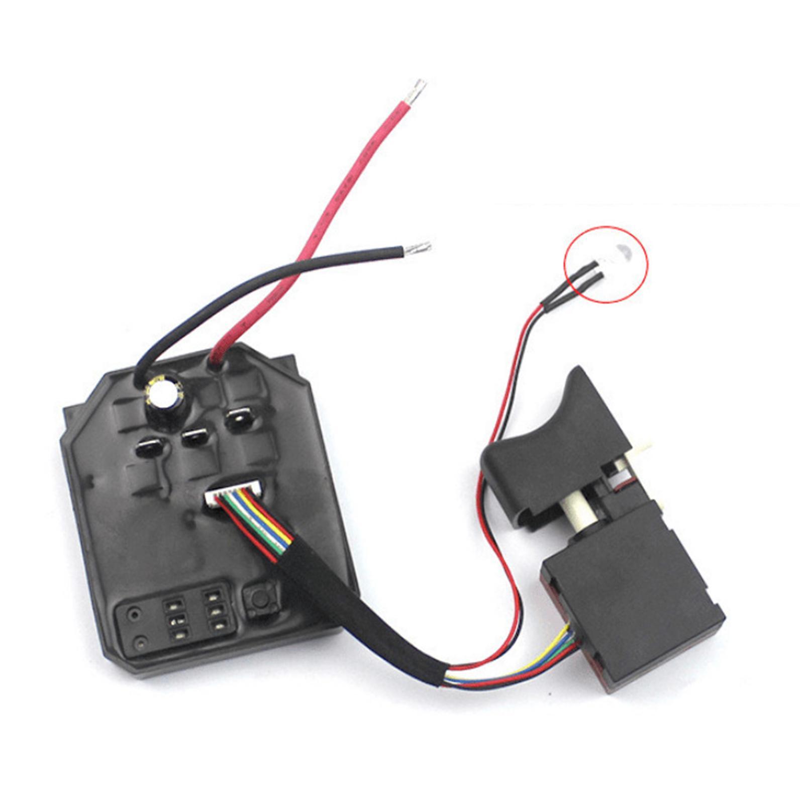 Motor Brushless Controller Switch Control Board General Fitting Repair Replace Brushless Electric Control Switch for Dayi 2106 Driver
