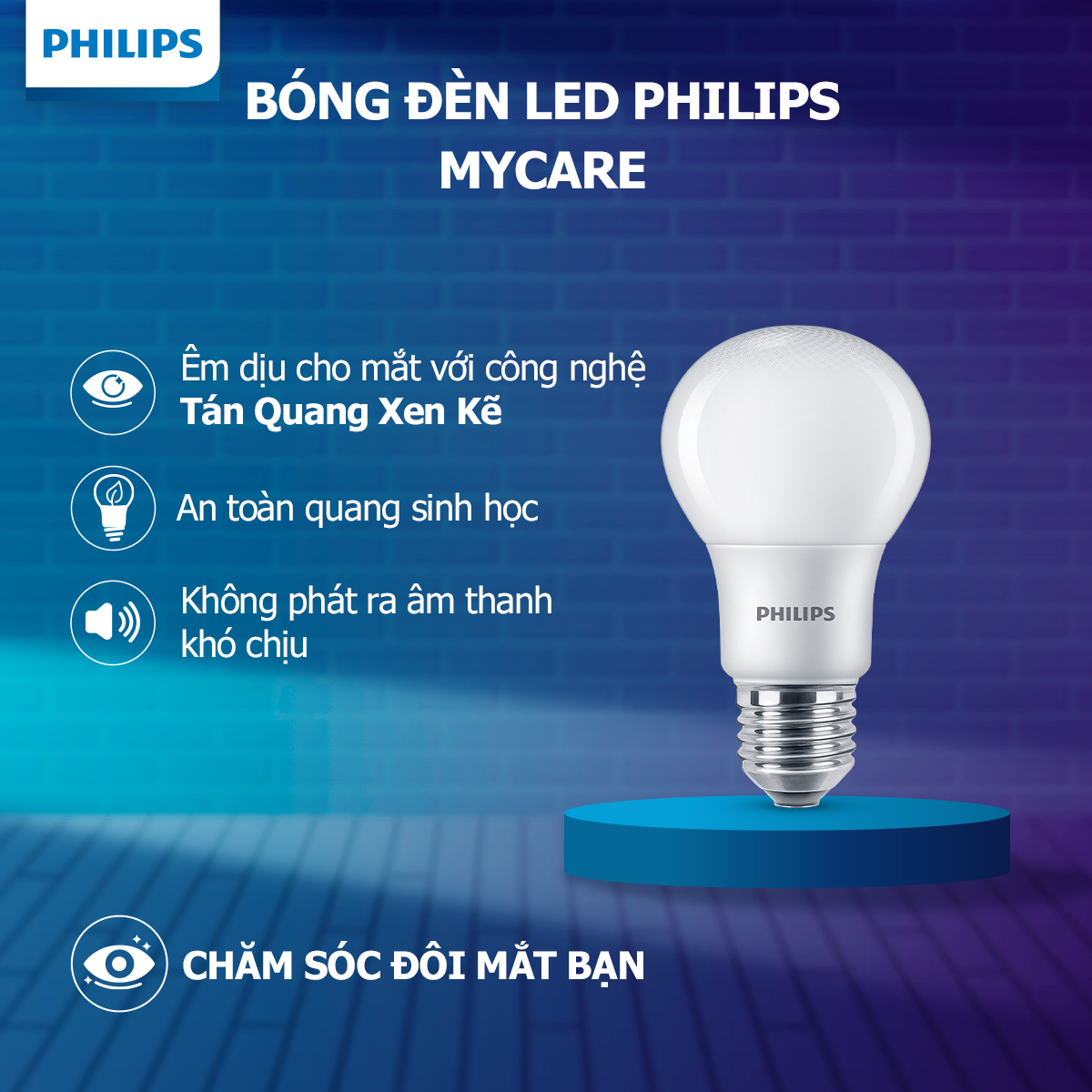 Bóng đèn Philips Mycare LEDBulb