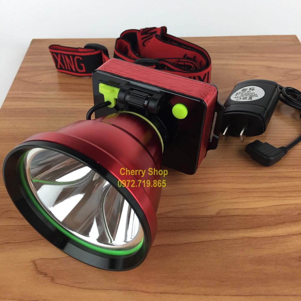 Đèn đội đầu cao cấp chống nước đèn led siêu sáng Ánh sáng vàng hoặc ánh sáng trắng Mã 8108