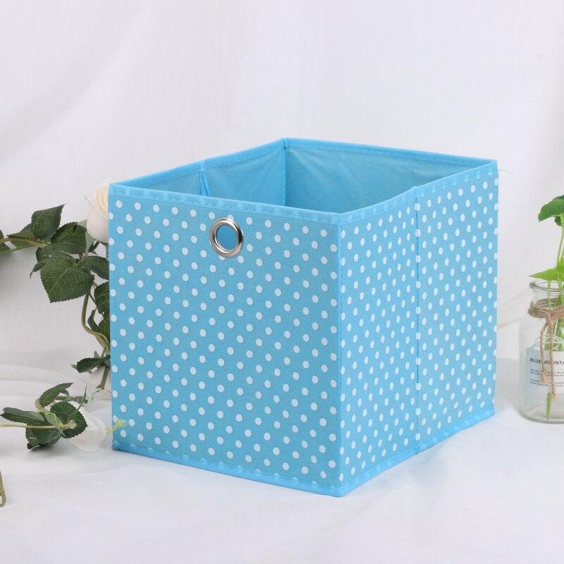 Home Non-Woven Storage Box Toy Storage Folding Storage Bin Home Makeup Organizer Laundry Basket Home Organization And Storage