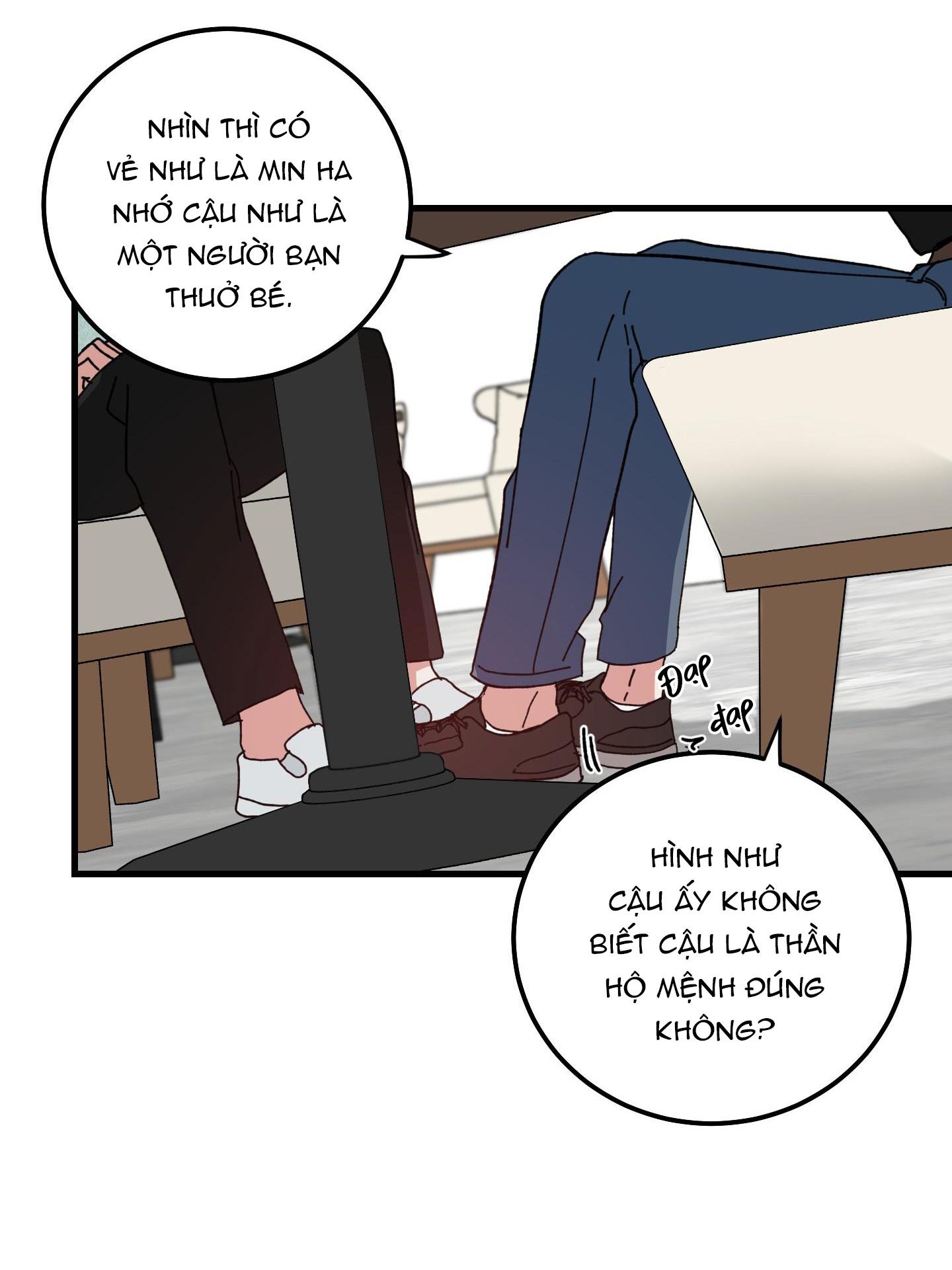 yêu tôi đi, thần hộ mệnh chapter 11 43