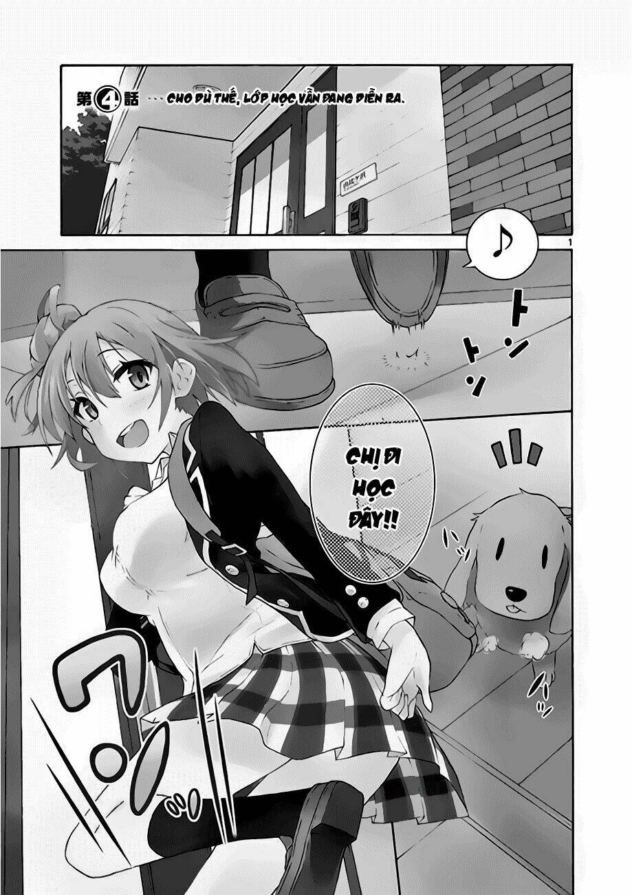 yahari ore no seishun rabukome wa machigatte iru chapter 4 1