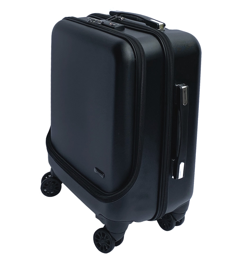 Vali doanh nhân nhựa nhám có ngăn đựng laptop riêng biệt nắp trước mở ra size 18 Inch Wide body TT109