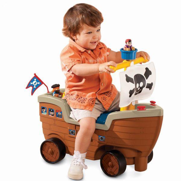 Thuyền cướp biển chòi chân cho bé thương hiệu LITTLE TIKES