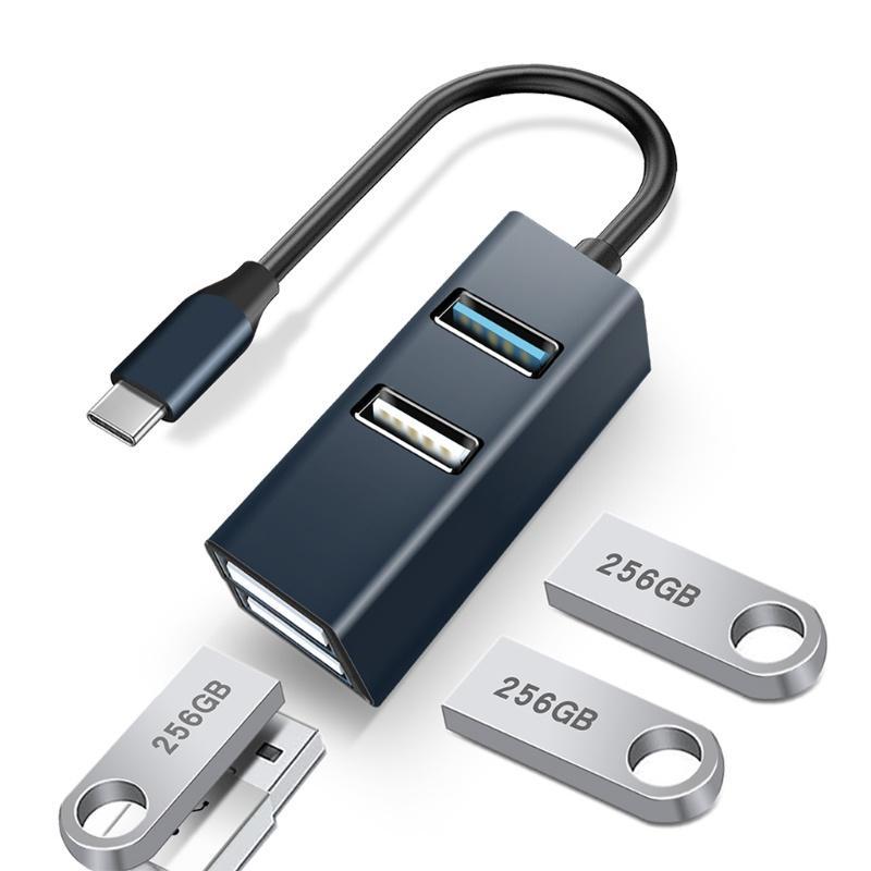 Bộ chia cổng USB 3.0 2.0 kèm phụ kiện chuyên dụng
