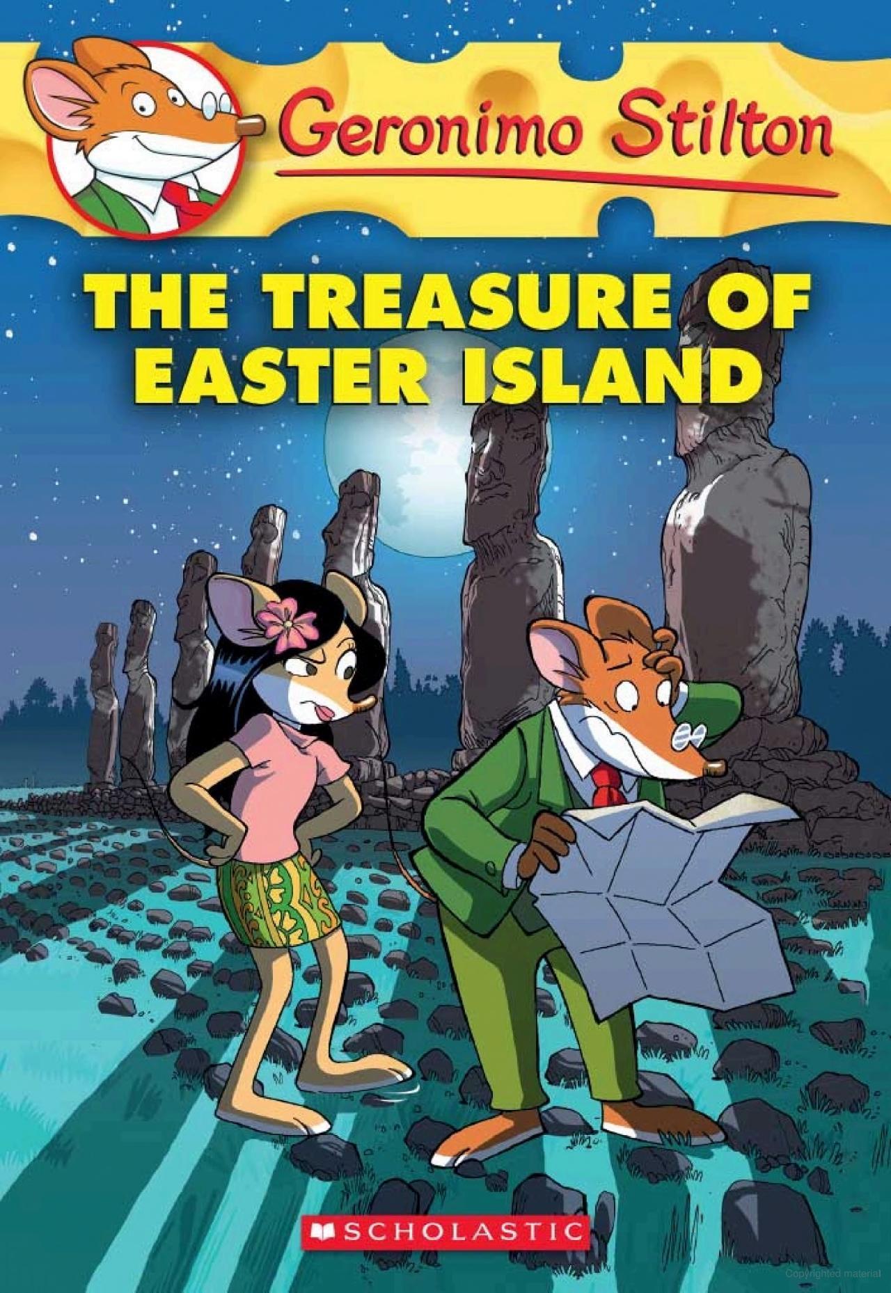 Sách ngoại văn: The Treasure of Easter Island (Geronimo Stilton #60)
