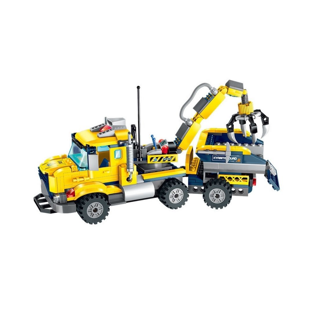 Đồ chơi lắp ráp mô hình Xe vận chuyển đá Kyanite Qman 2407