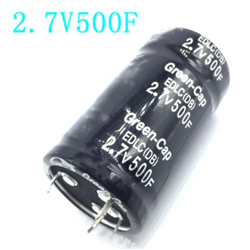Tụ điện Super Farad 2.7V500F Tụ Xe ô Tô Đen 2/4 Feet