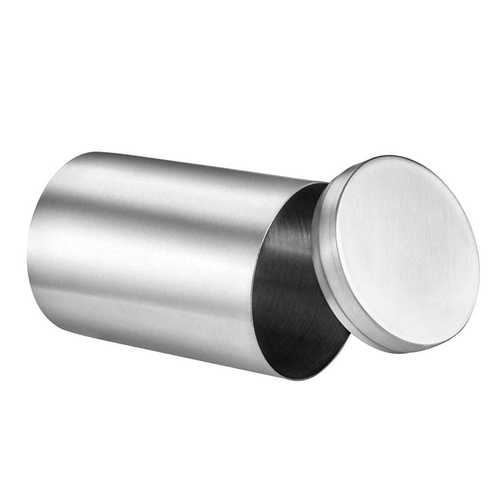 Storage Canister Tin Jar Tea Coffee Container Stainless Steel Cigarette Box