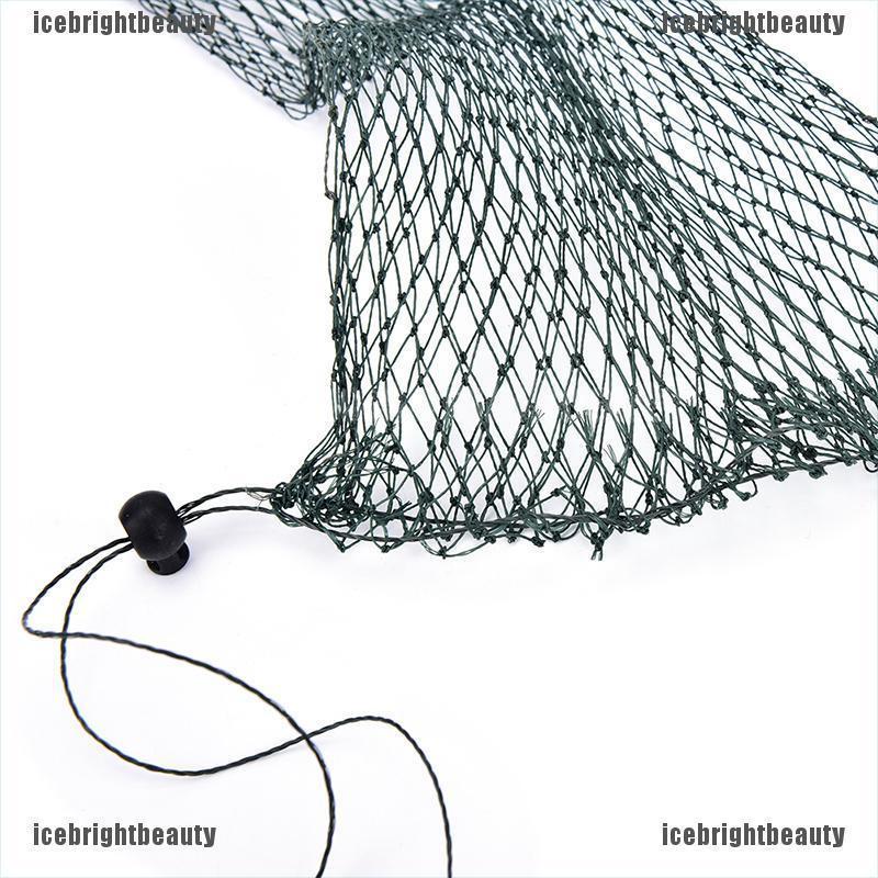 ICEB Fishing Net Trap Fishing Mesh Network Foldingfish Bag Small Fishing Tackle Mesh