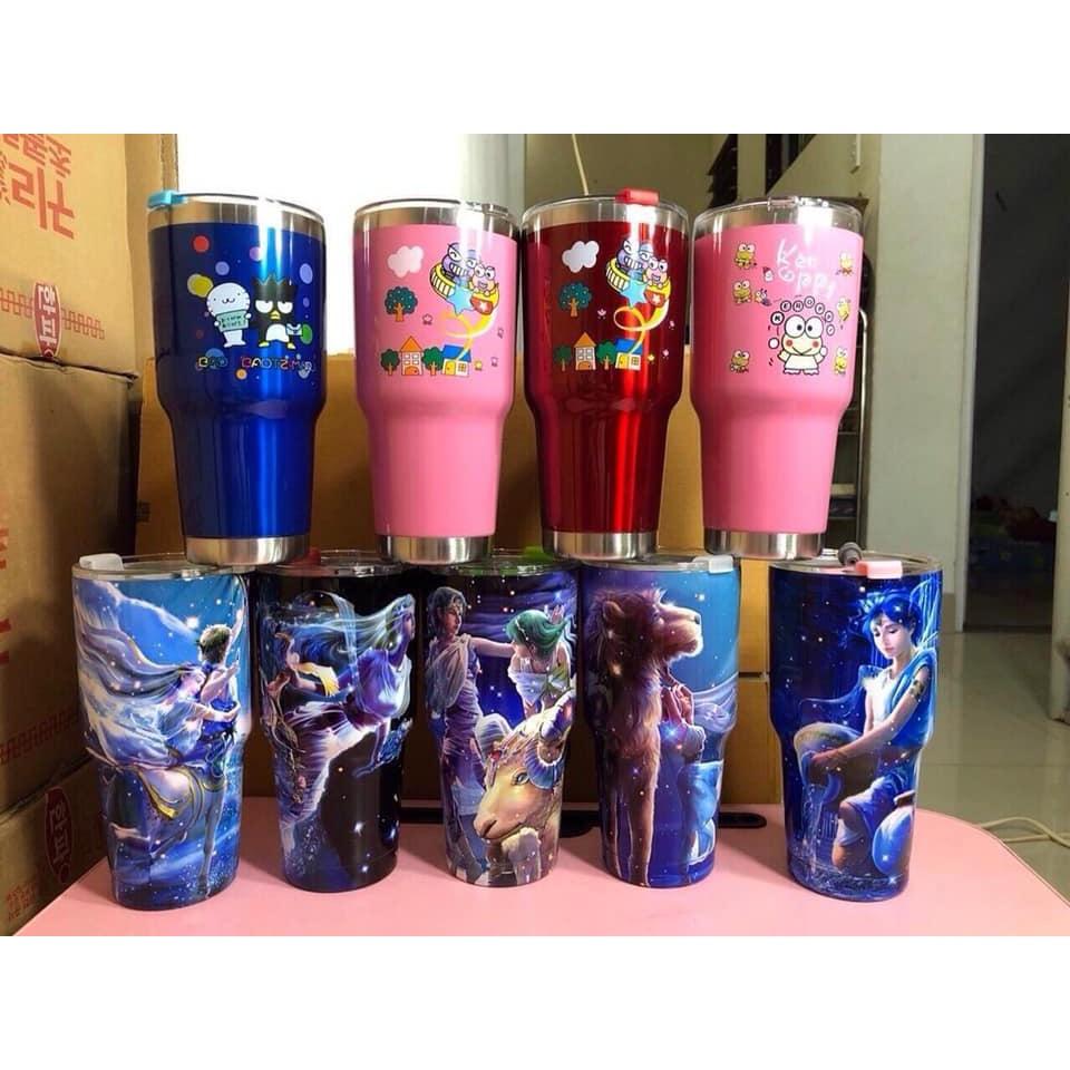 Ly giữ nhiệt thái lan cao cấp Yeti 900ml có nắp chống tràn giữ nhiệt lên đến 12h – kèm Nắp, Ống Hút -tongkhohuyhoang168