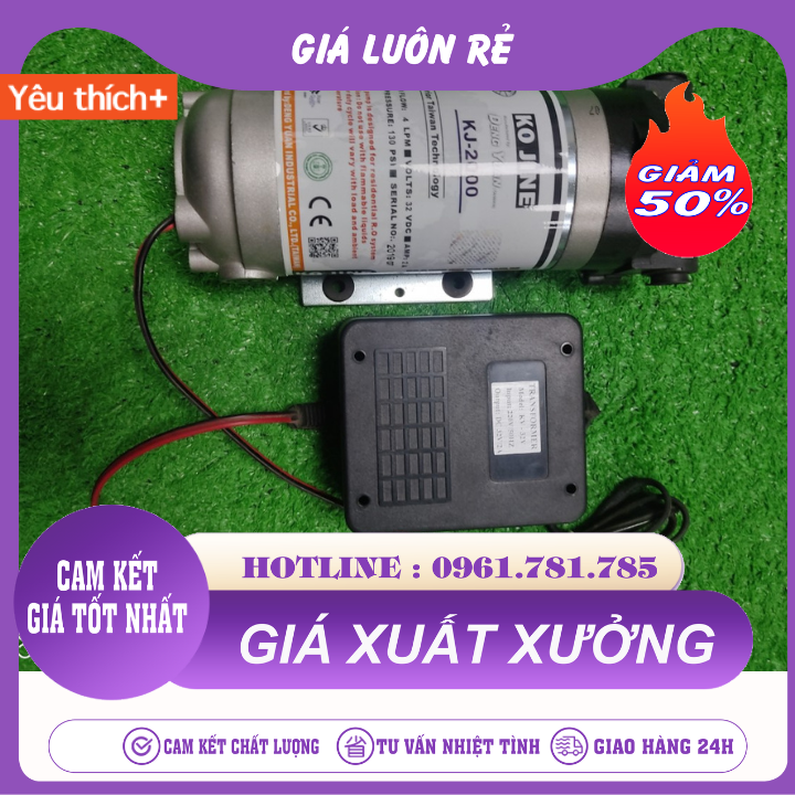 Máy Bơm RO KJ-2000 32V Phun Sương DENG YUAN