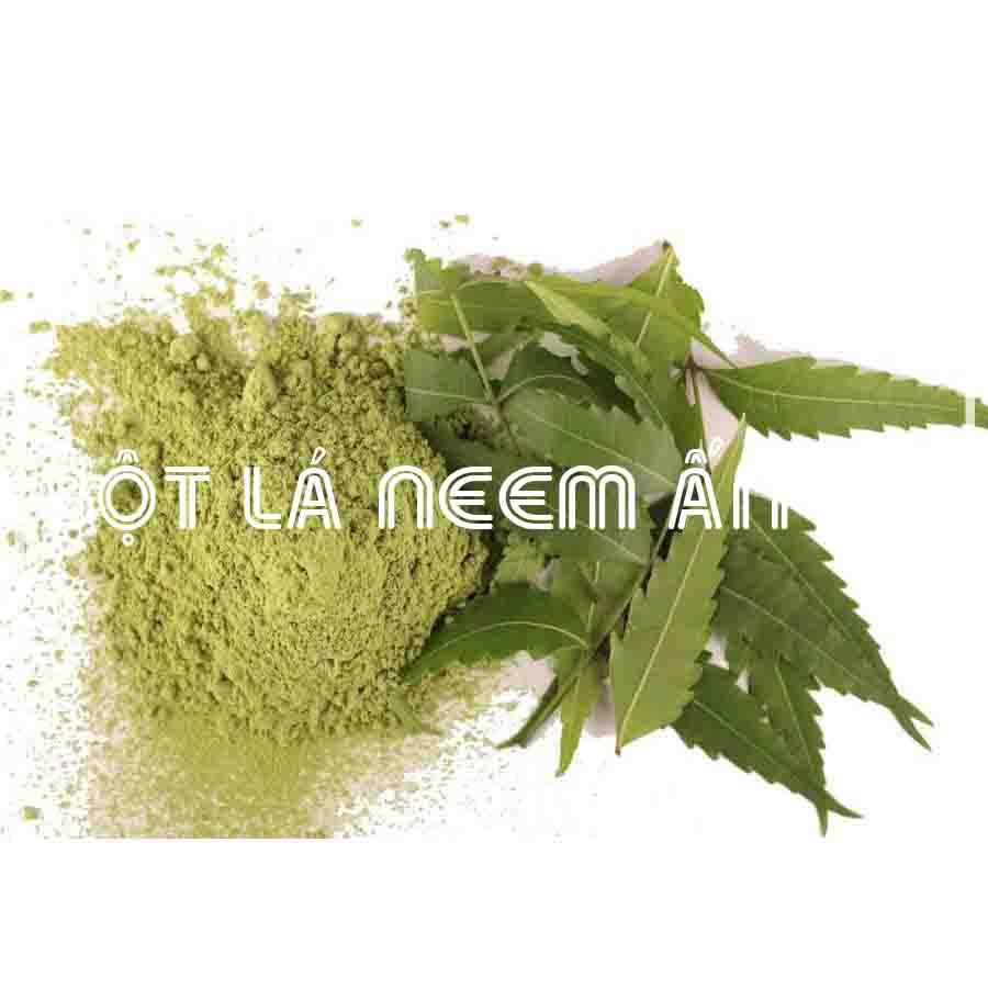 Bột lá Neem Ấn Độ 500g sấy lạnh 100% nguyên chất hữu cơ sấy lạnh, xay mịn - Dùng uống hoặc đắp mặt nạ