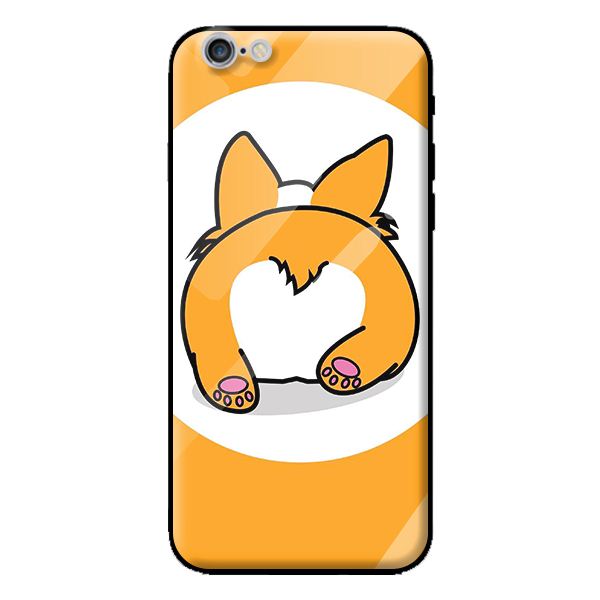 Ốp kính cho Iphone 6s Plus mẫu CORGI C2 - Hàng chính hãng