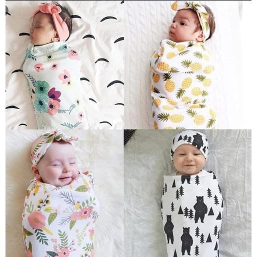 Set 2 Khăn Tắm , Khăn Quấn Sợi Tre Aden Anais Swaddle Cho Bé Loại Cao Cấp