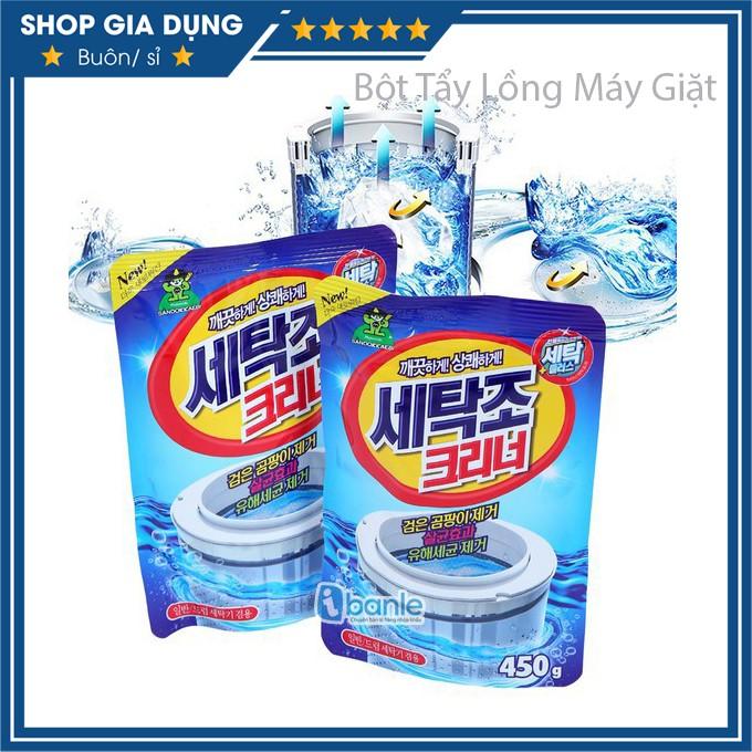 Bột Tẩy Lồng Máy Giặt Gối 450gr