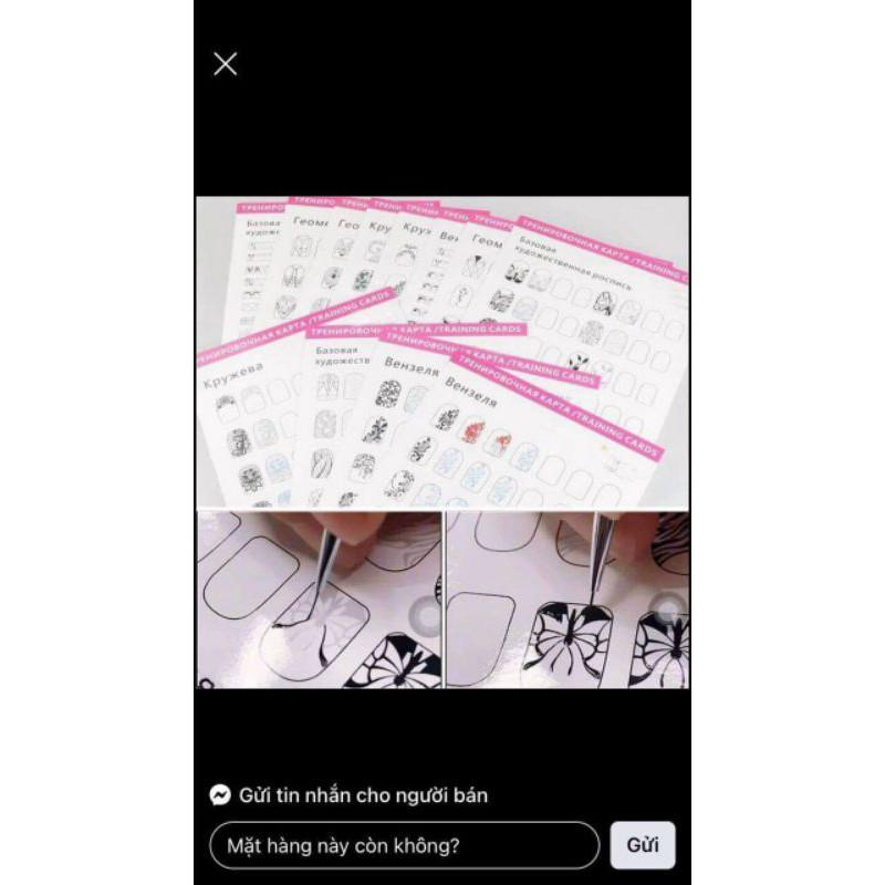 Sách học vẽ móng