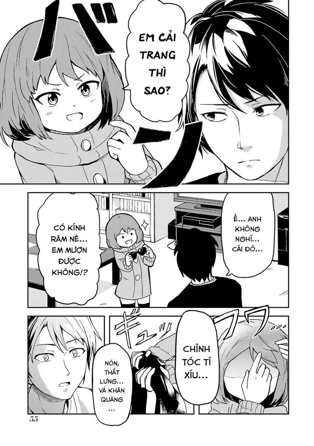bé "ciu" đáng yêu của tôi chapter 4 5