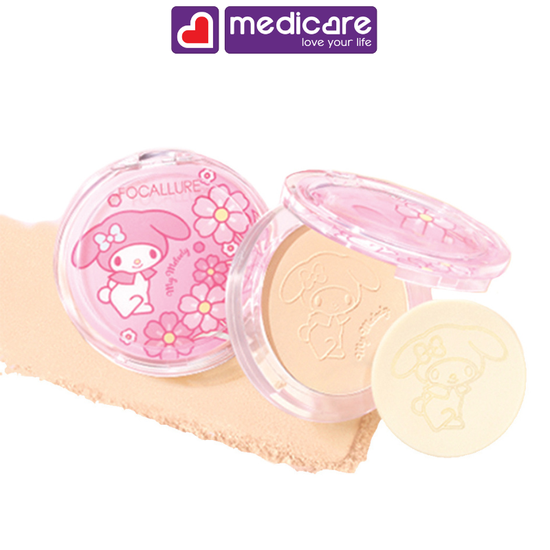 Phấn Phủ Lâu Trôi FOCALLURE Blur Matte Powder Foundation 9g