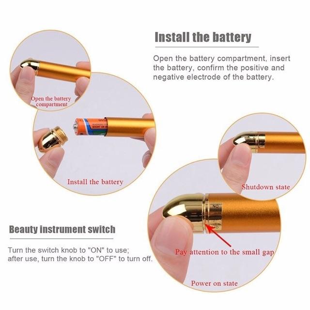 Conbo 10 may Masage Energy Beauty Bar Gold,Thon Gọn Mặt