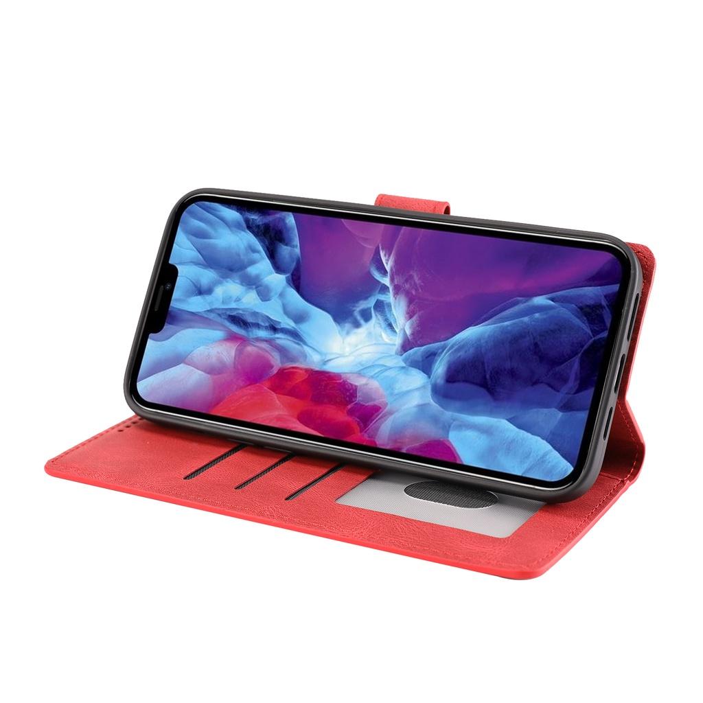 Ốp điện thoại da gập mềm dành cho iPhone XS Max XR 6 Plus /7 Plus / 8 Plus 6 / 7 / 8 /SE Mini