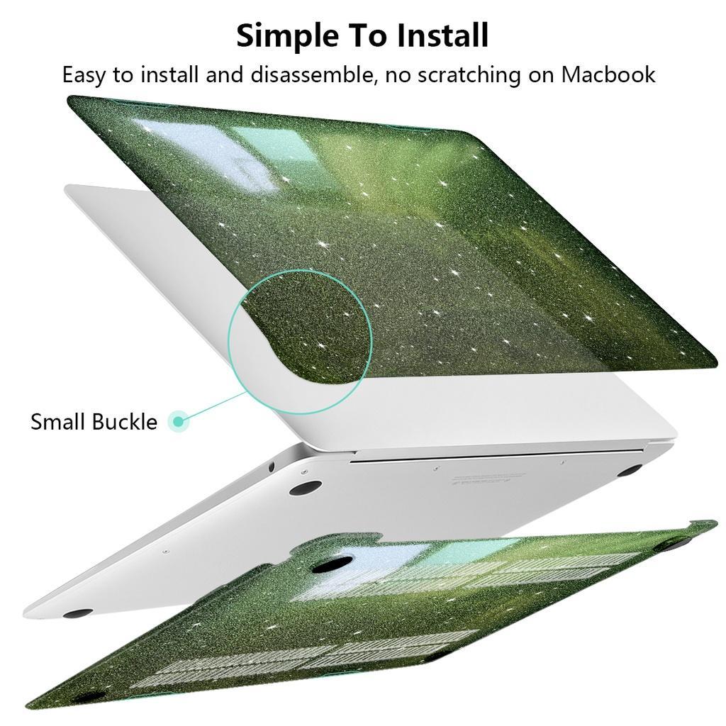 Ốp nhựa cứng BATIANDA cho MacBook AirPro 13 M1 2020 2021 A2338 A2337 A1706 A2159 A1989 Touch Bar A1932 A2179 A1708/1466