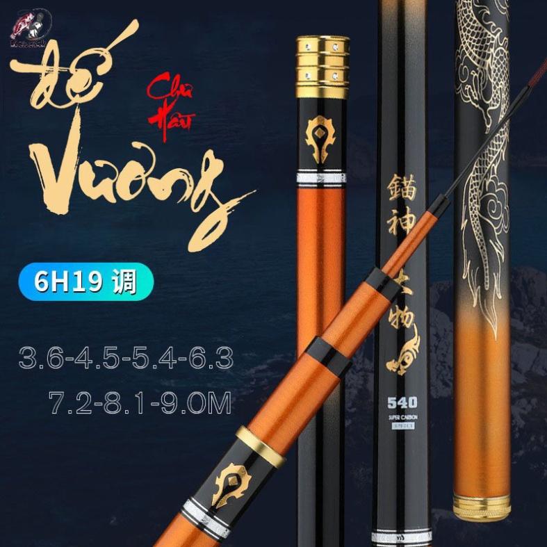 Cần Câu Tay Đế Vương Chư Hầu 6H, Cần Câu Đài Cao Cấp - đại hạ giá