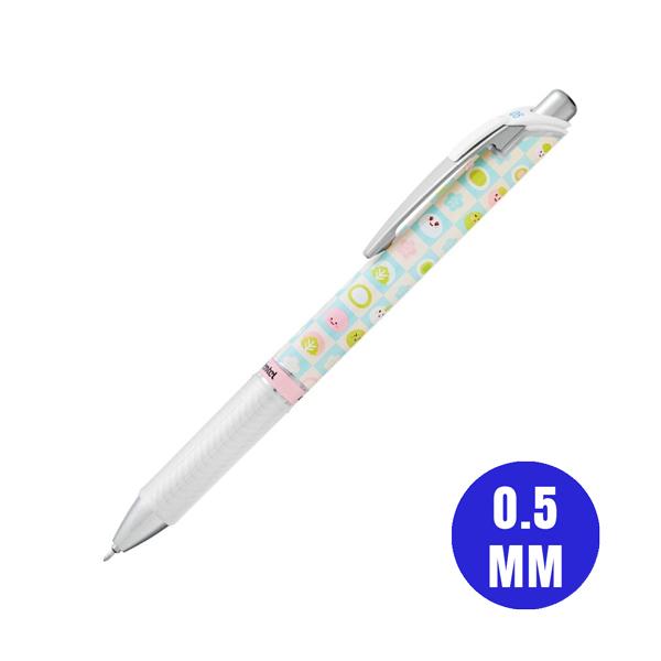 Bút Gel EnerGel Kawaii Snacks Series 0.5 mm - Pentel-BLN75KW44-C - Mochi - Mực Xanh