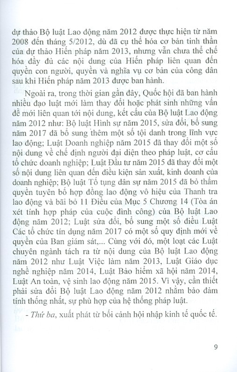 Những Nội Dung Mới Của Bộ Luật Lao Động Năm 2019