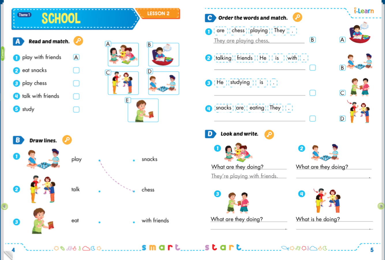 Hình ảnh [E-BOOK] i-Learn Smart Start Grade 5 Sách mềm sách bài tập