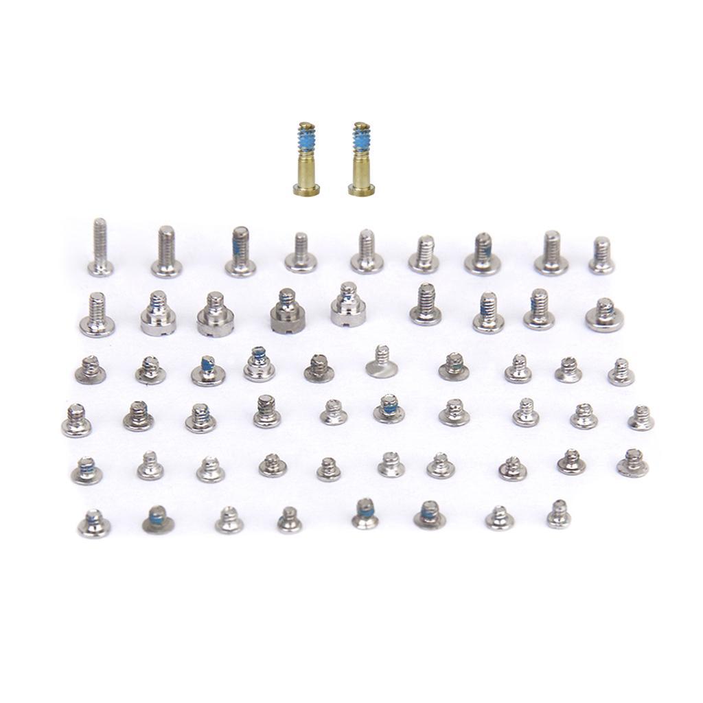 Full Screws Set with 2 Golden Bottom Star Screws Replacement Part for 5S