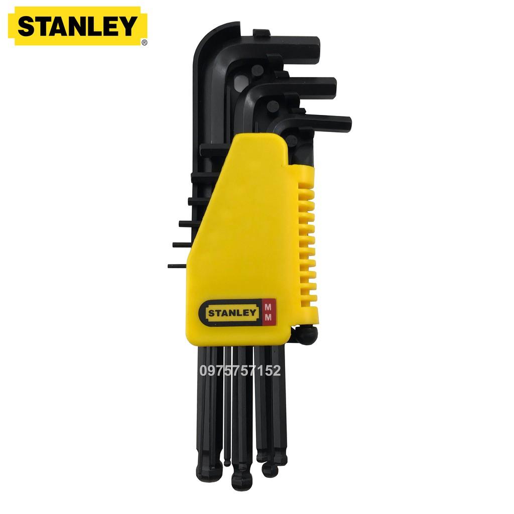 Bộ lục giác bi 9 chi tiết Stanley 69-256 1.5-10mm (Chính hãng)