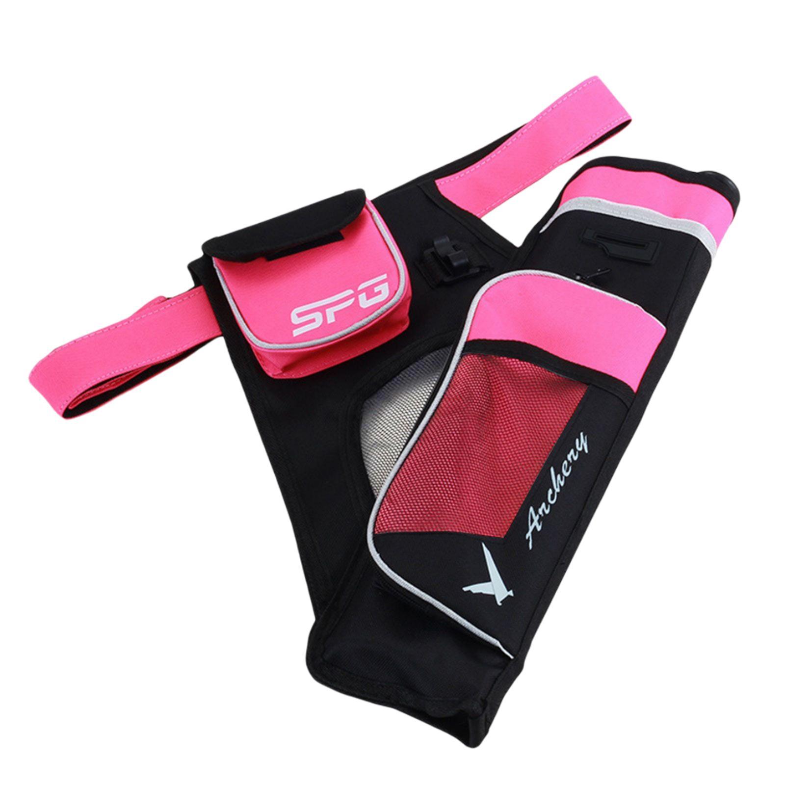 3 Tube Quiver Waist Bag Holder for Recurve Compound Bow Practice