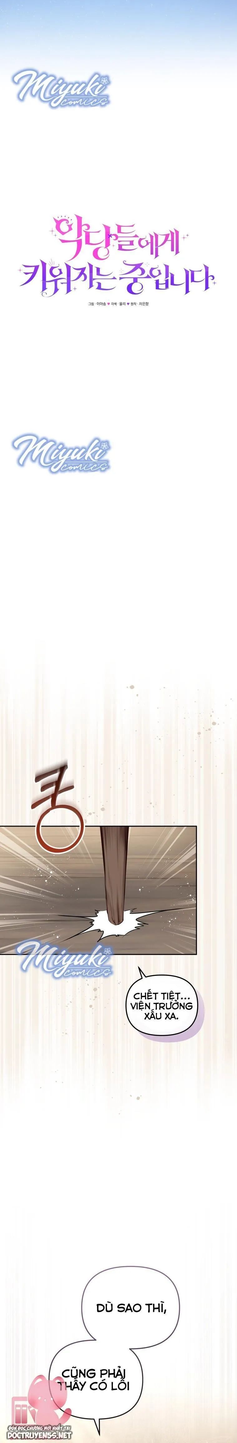 tôi được nuôi dưỡng bởi những kẻ phản diện chapter 18 11