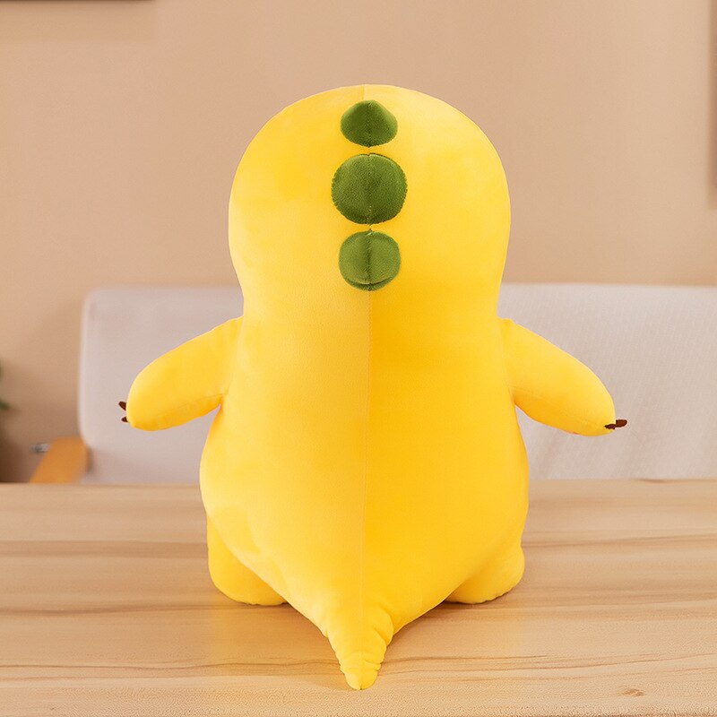 Thú nhồi bông khủng long vàng dễ thương - Size từ 25cm đến 45cm - Quà tặng gấu bông khủng long nhập khẩu cao cấp - Gối ôm mềm mịn cho bé