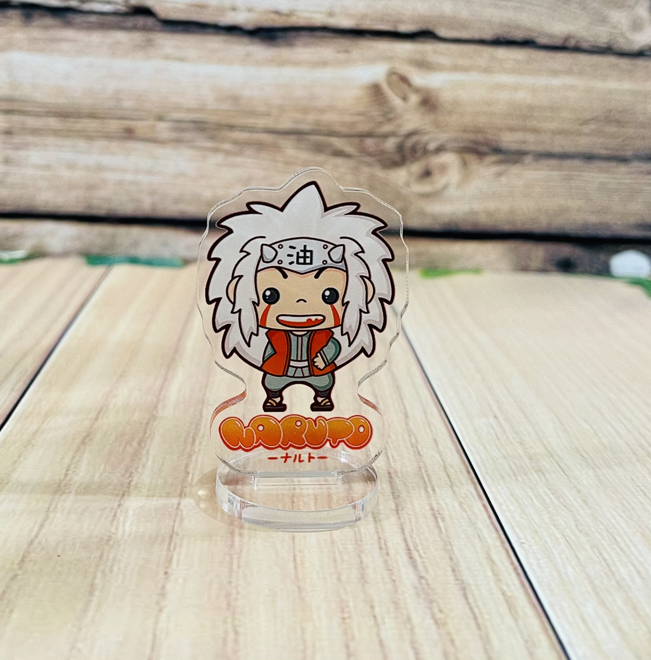 Bộ 9 mô hình Standee Naruto, tượng để bàn hình chibi