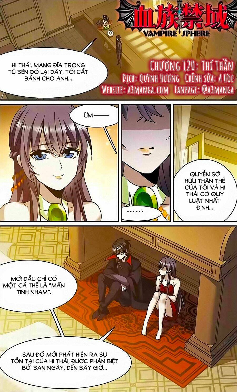huyết tộc cấm vực chapter 120.1 1