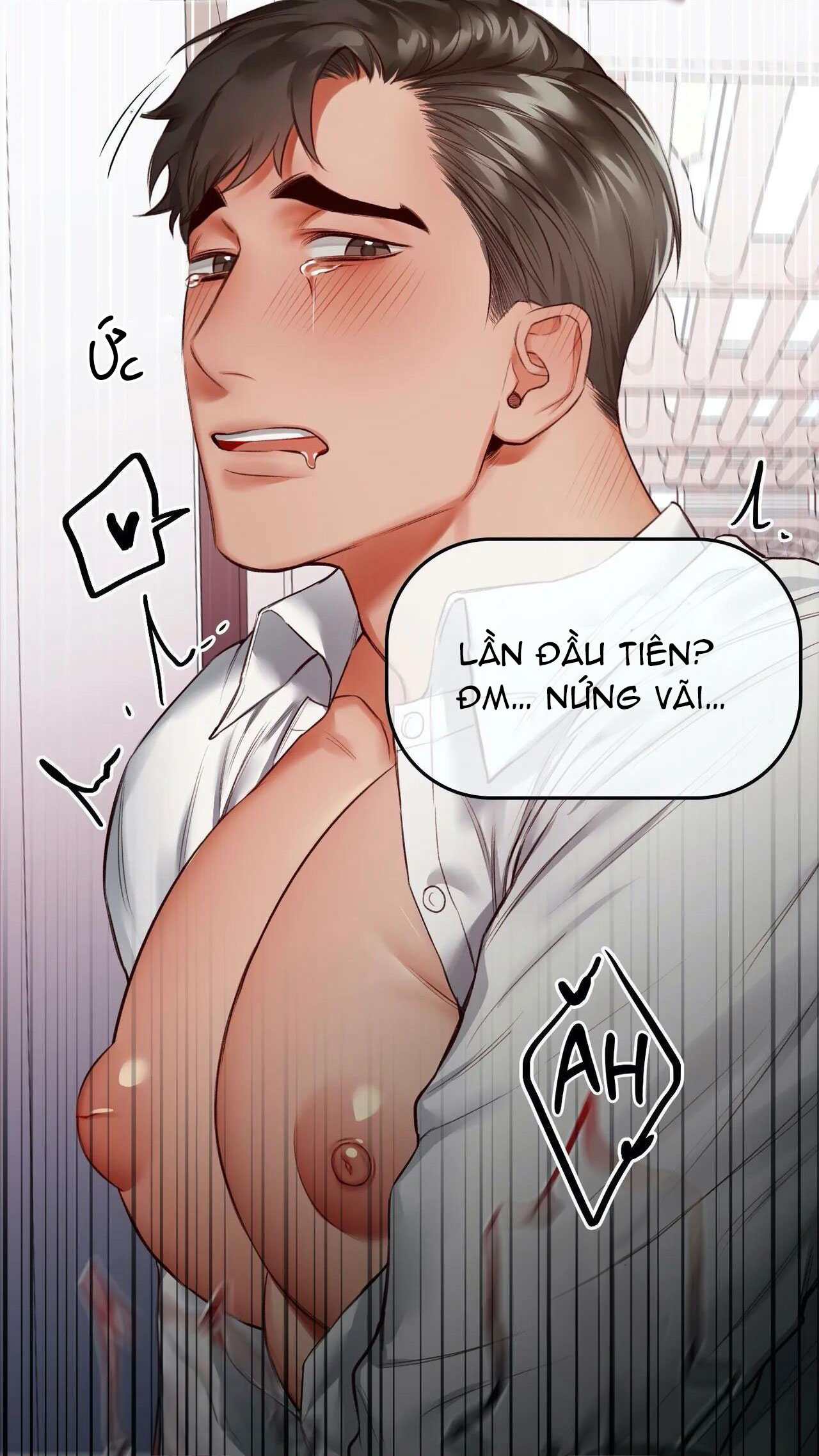 dạy dỗ đồng nghiệp ngực bự mới với sextoy chapter 3 31