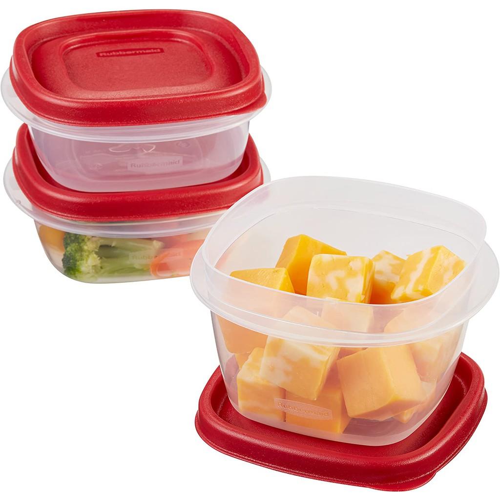Set 3 hộp đựng thực phẩm RUBBERMAID