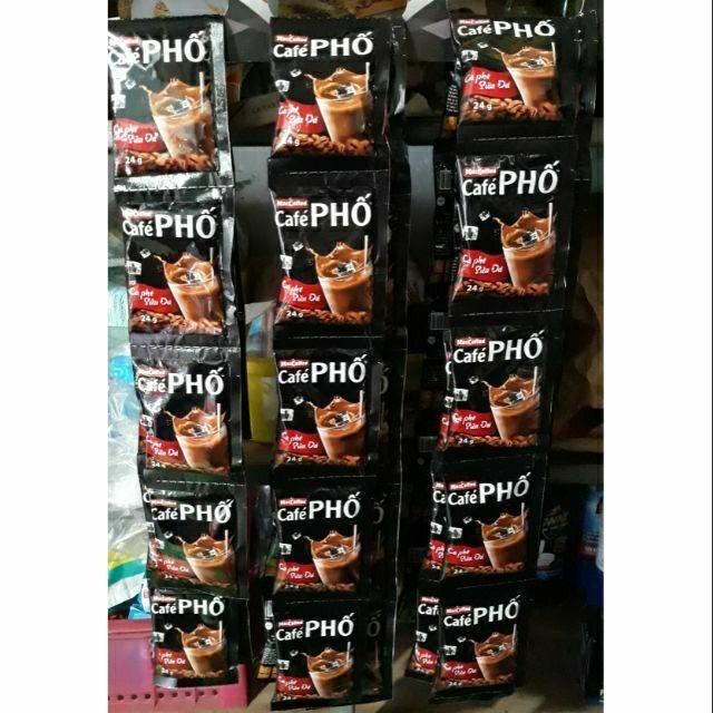 Combo 2 dây cà phê phố sữa đá tặng kèm 1 đôi tông nữ