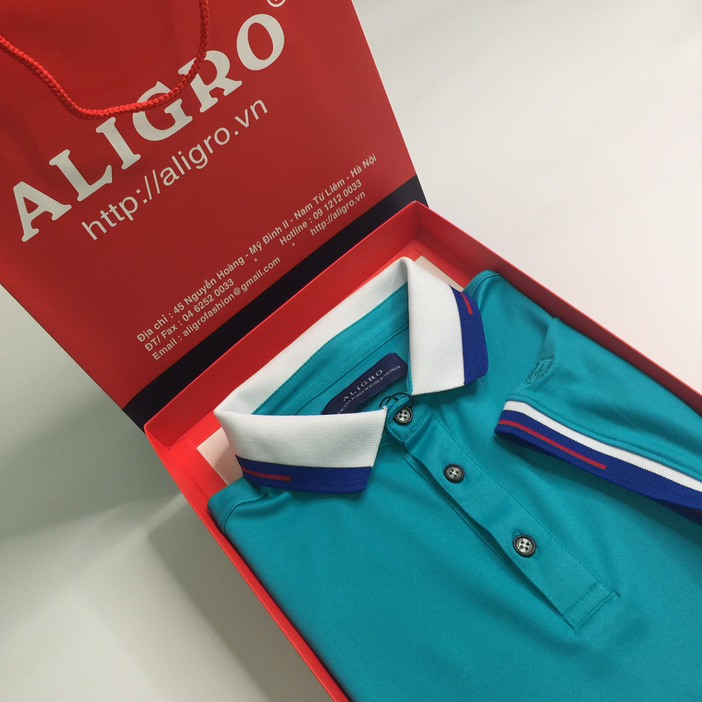 Áo phông nam Aligro APLOUA008