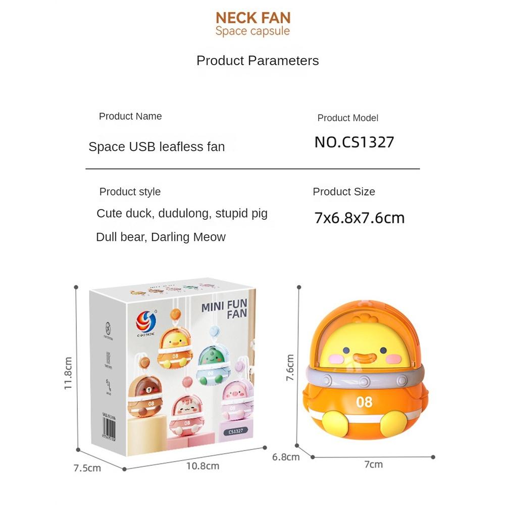 ️HOT SUMMER 2023️ ĐỒ CHƠI QUẠT MINI ĐEO CỔ HÌNH DỄ THƯƠNG NECK FAN KHÔNG CÁNH, SẠC USB NHỎ GỌN, TIỆN LỢI CHO MÙA HÈ