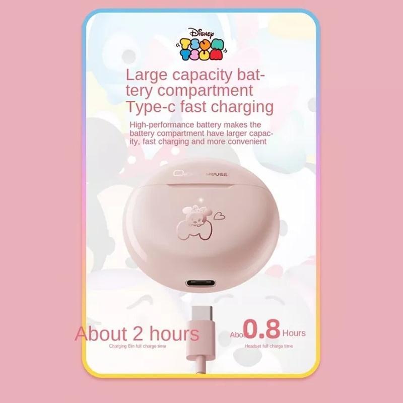 Tai nghe không dây Có Mic Hình Chuột Mickey Disney