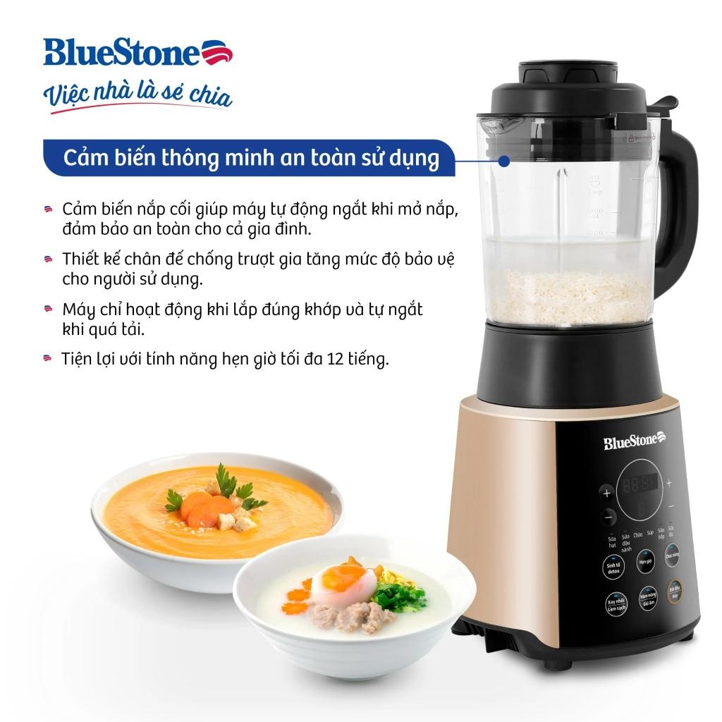 Máy Làm Sữa Hạt Đa Năng BlueStone BLB-6033, 1600w - 1.75Lit, Hàng Chính Hãng