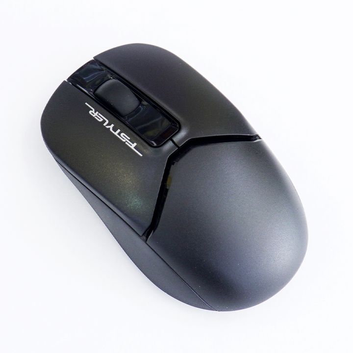 Chuột Fstyler không dây đen A4Tech FG12-Hàng chính hãng